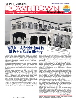 WSUN—A Bright Spot in St Pete's Radio History