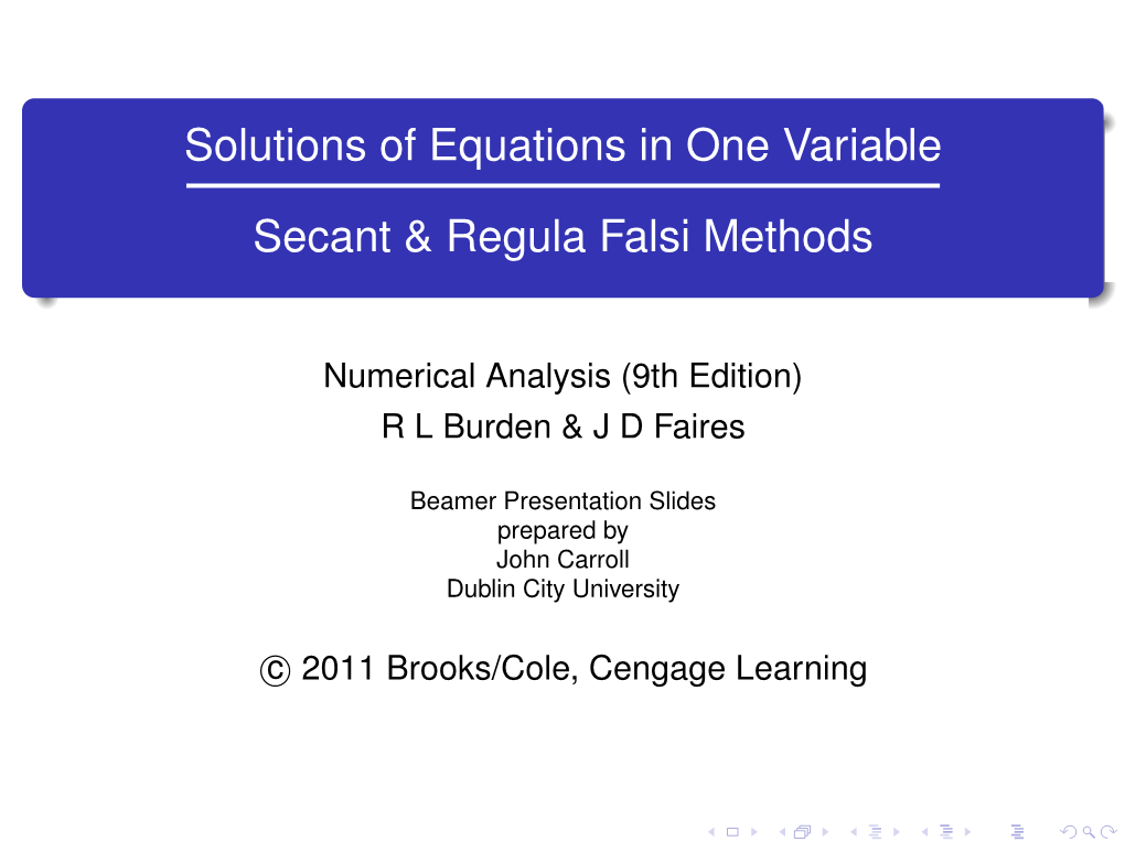 [0.125In]3.375In0.02In Secant & Regula Falsi Methods