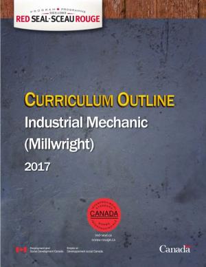 Curriculum Outline Industrial Mechanic (Millwright)