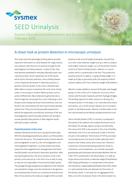 SEED Urinalysis Sysmex Educational Enhancement and Development February 2012