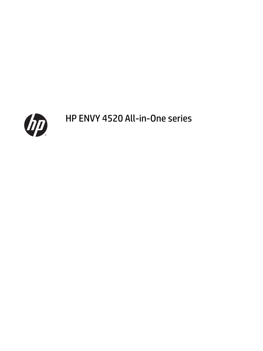 HP ENVY 4520 All-In-One Series