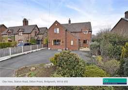 Clee View, Station Road, Ditton Priors, Bridgnorth, WV16