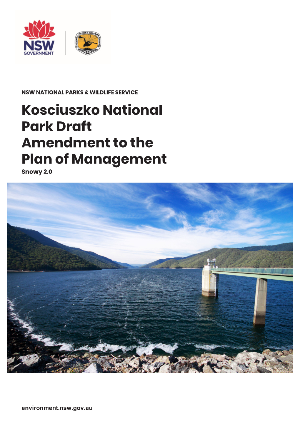 Amendment to Kosciuszko National Park Plan of Management