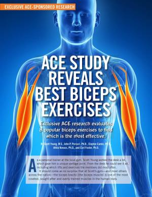 Exclusive ACE Research Evaluates 8 Popular Biceps Exercises to Find