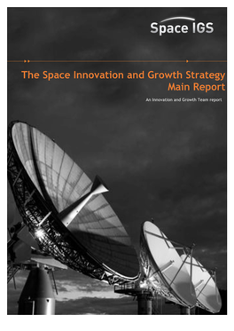 The Space Innovation and Growth Strategy Main Report