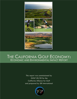 The California Golf Economy: Economic and Environmental Impact Report