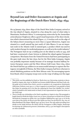 Encounters at Arguin and the Beginnings of the Dutch Slave Trade, 1633–1634