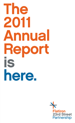 2011 Annual Report Is Here