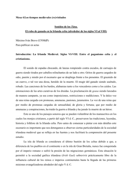 Bravo, Máximo Iván : Sonidos De Los Tána. El Robo De Ganado En La