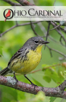 Devoted to the Study and Appreciation of Ohio's Birdlife • Vol. 38, No. 3
