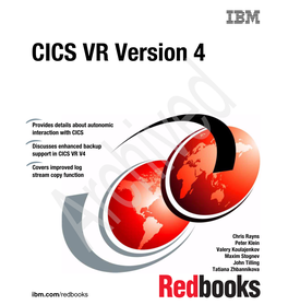 CICS VR Version 4