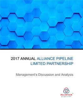2017 Annual Alliance Pipeline Limited Partnership