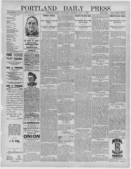 Portland Daily Press: July 06,1892