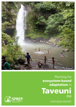 Planning for Ecosystem-Based Adaptation in Taveuni, Fiji