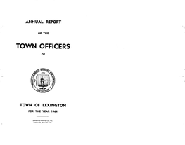 Lexington-1964.Pdf (9.719Mb)