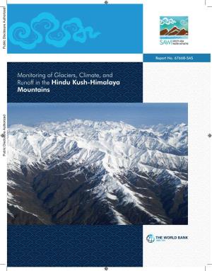 Monitoring of Glaciers, Climate, and Runoff in the Hindu Kush-Himalaya