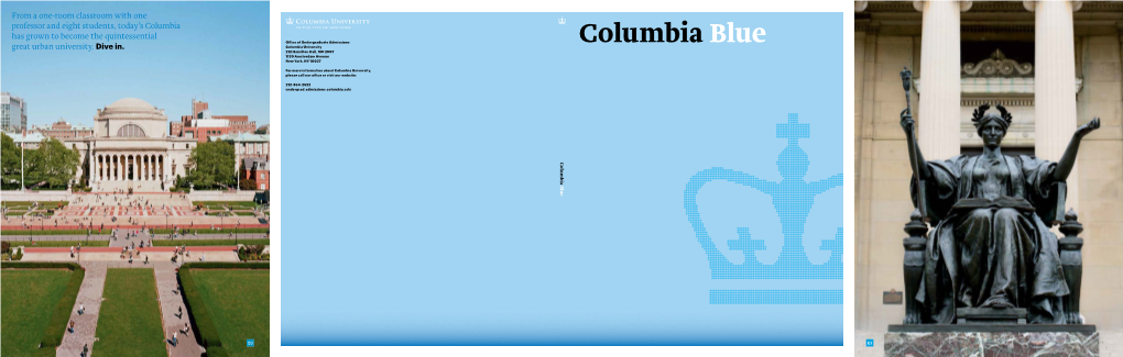 Columbia Blue Great Urban University