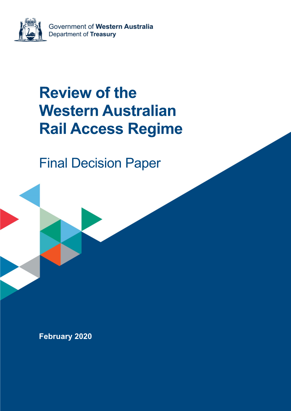 Review of the Western Australian Rail Access Regime