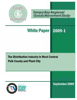 September 2009 the Distribution Industry in West Central Polk