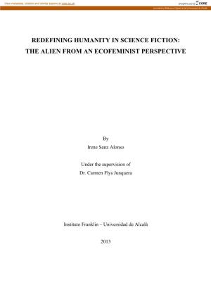 Redefining Humanity in Science Fiction: the Alien from an Ecofeminist Perspective