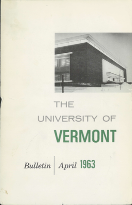 1962-1963 Undergraduate Catalogue