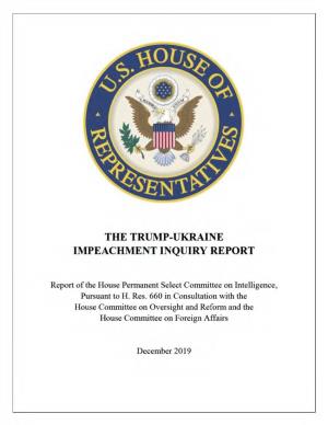Impeachment Inquiry Report