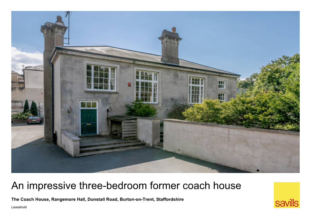 An Impressive Three-Bedroom Former Coach House Breathtaking Gardens