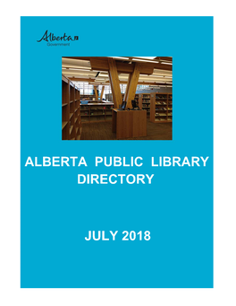 On the Cover: Canmore Public Library