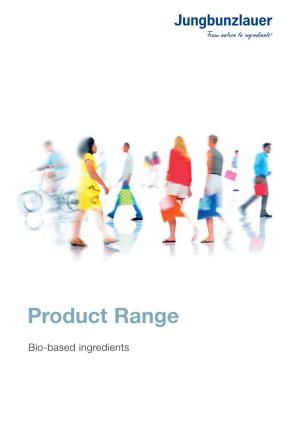 Folder: Product Range