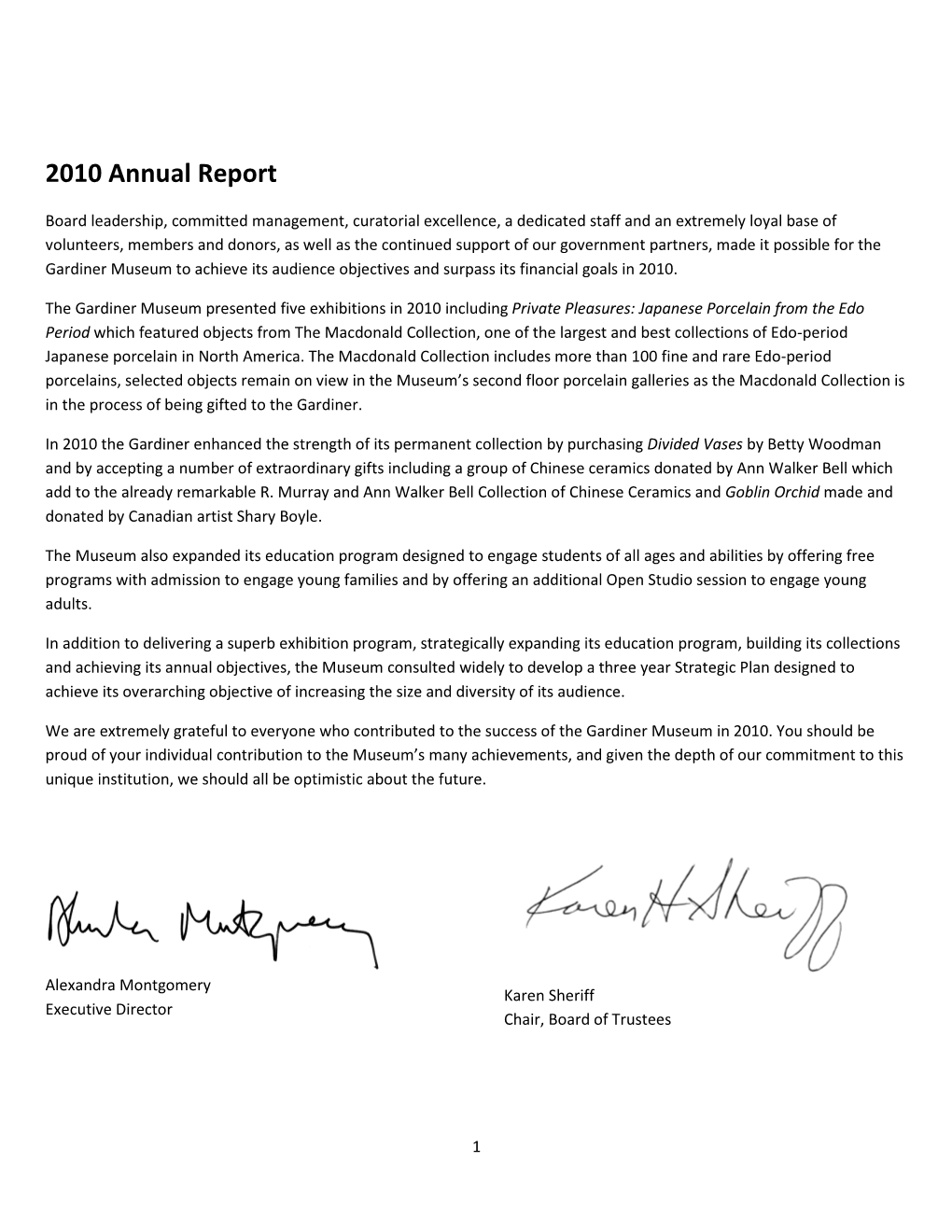 2010 Annual Report