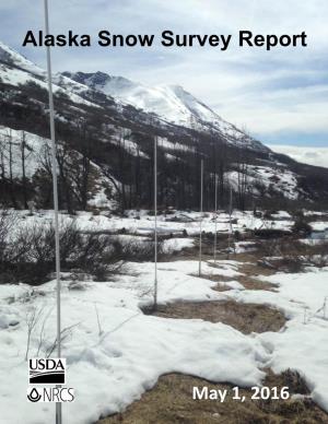 Alaska Snow Survey Report