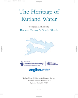 The Heritage of Rutland Water