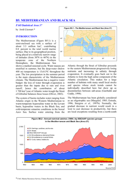 B5. Mediterranean and Black Sea, FAO Statistical Area 37