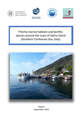 Priority Marine Habitats and Benthic Species Around the Coast of Salina Island (Southern Tyrrhenian Sea, Italy)