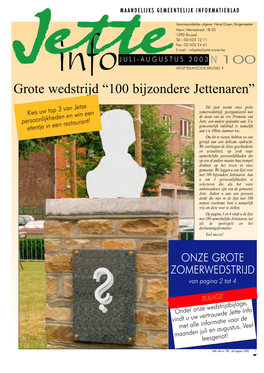 Jette Info 100 NL