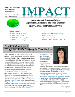 Impact, Volume 13, Issue 3