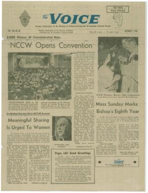 NCCW Opens Convention
