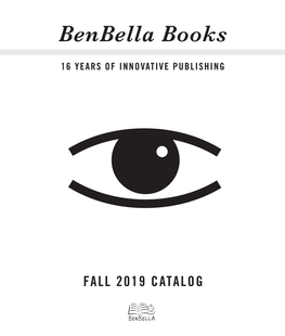 Fall 2019 Benbella Books