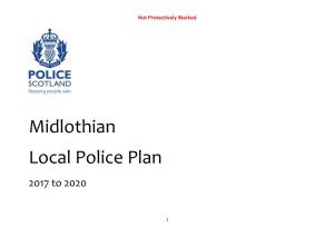 Midlothian Local Police Plan 2017 to 2020