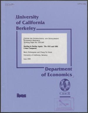 „University of California Berkeley Department of Economicsu