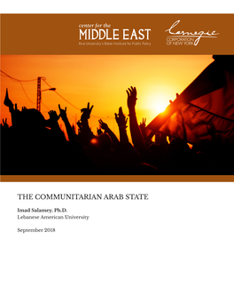 The Communitarian Arab State