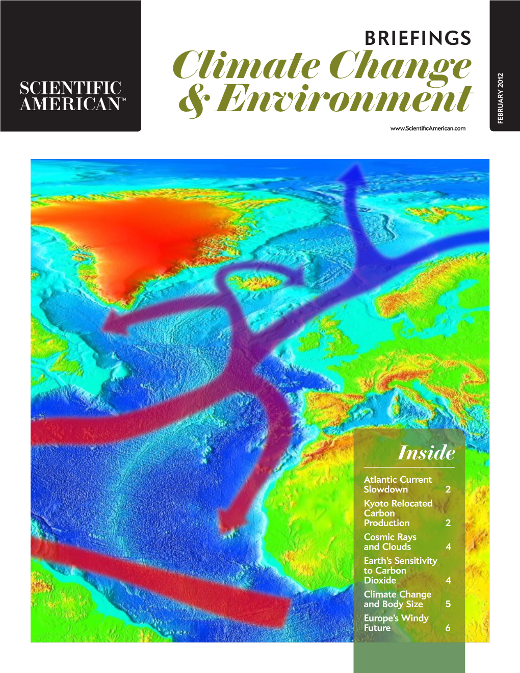 Scientific American Briefings: Climate Ckph Oto to Side National Borders