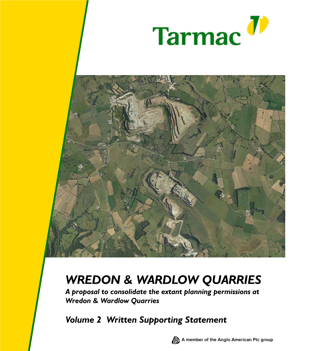 Wredon & Wardlow Quarries