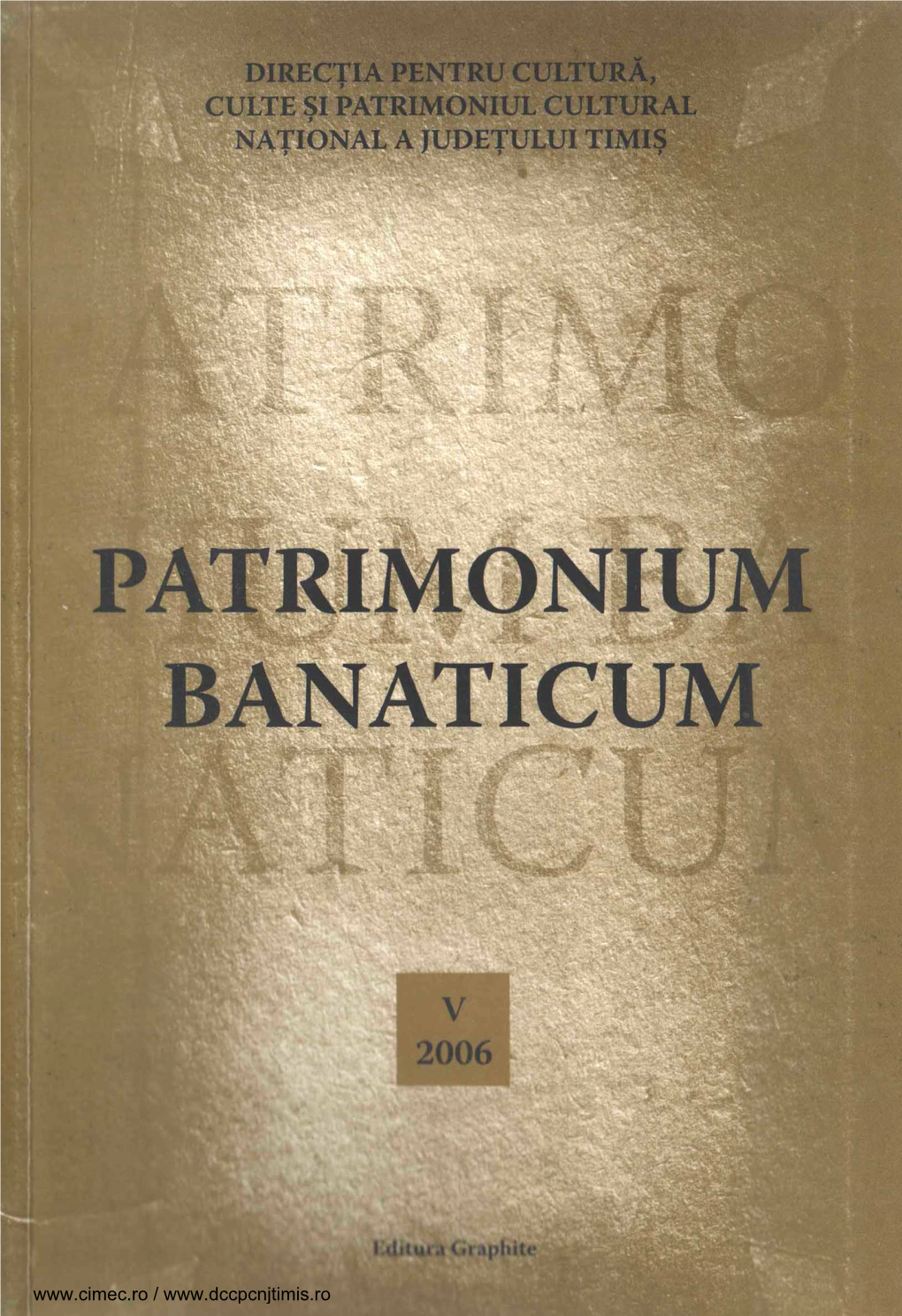 Patrimonium Banaticum V-2006