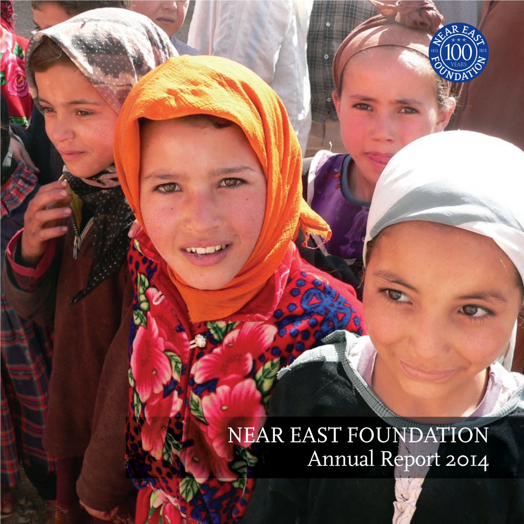 NEAR EAST FOUNDATION Annual Report 2014