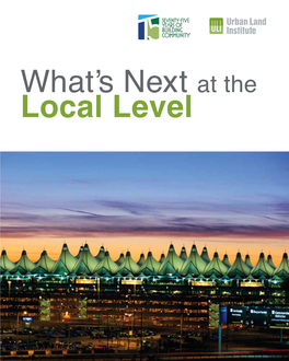 What's Next at the Local Level