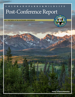 Post-Conference Report 2021 PARTNERS in the OUTDOORS CONFERENCE