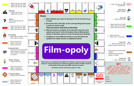 Film-Opoly Board