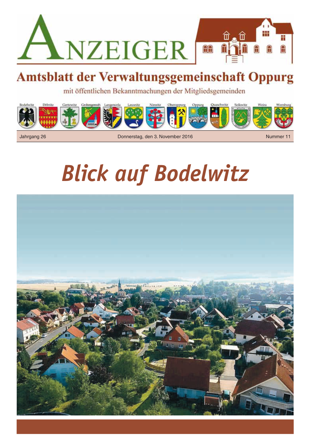 Blick Auf Bodelwitz Oppurg - 2 - Nr