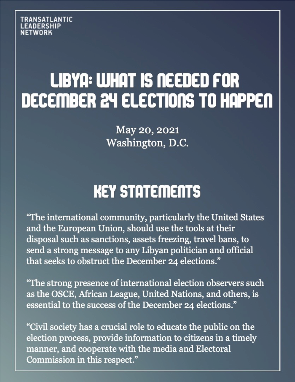 5.20.21 Libya Elections Newsletter